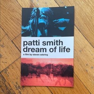 Postcard "Patti Smith Dream Of Life" Film Forum NYC 2008